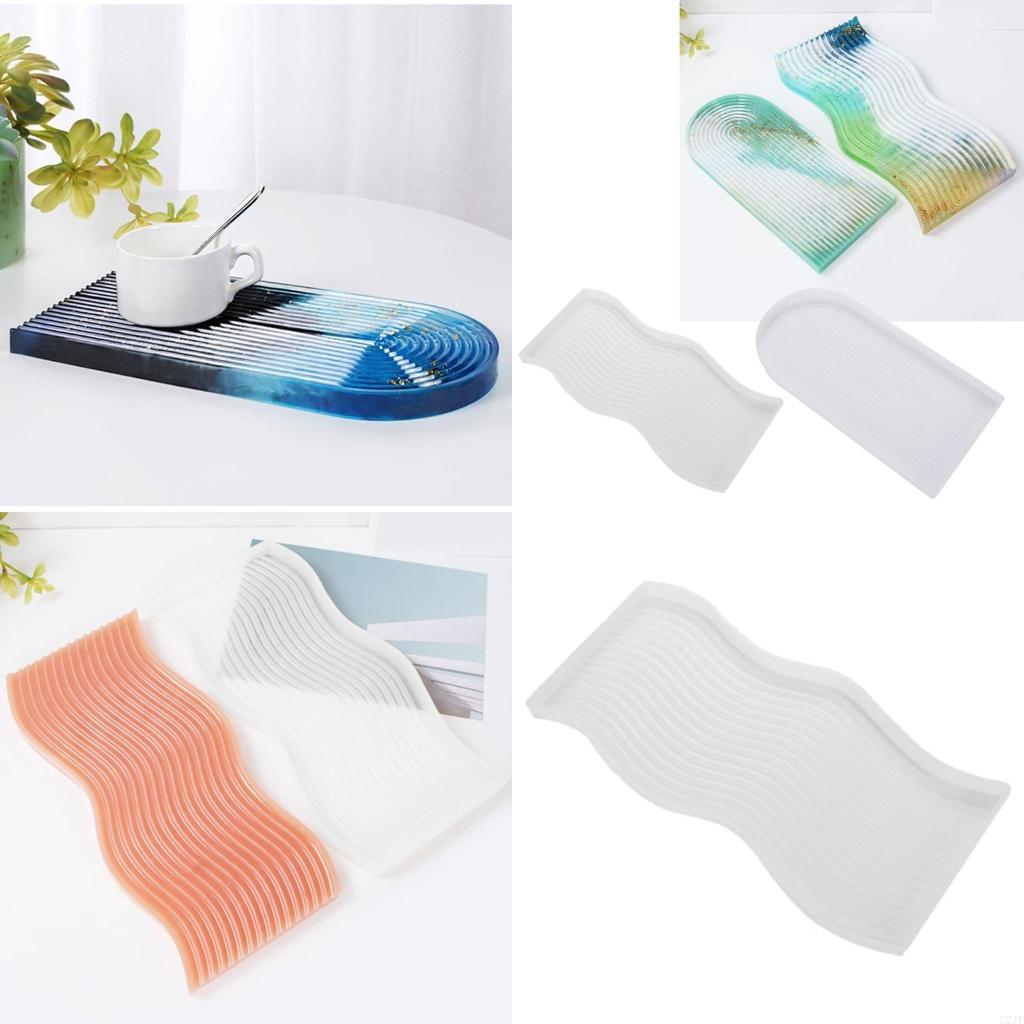 Serving Tray Mold - Molde epoxi para servir Borad, posavasos,