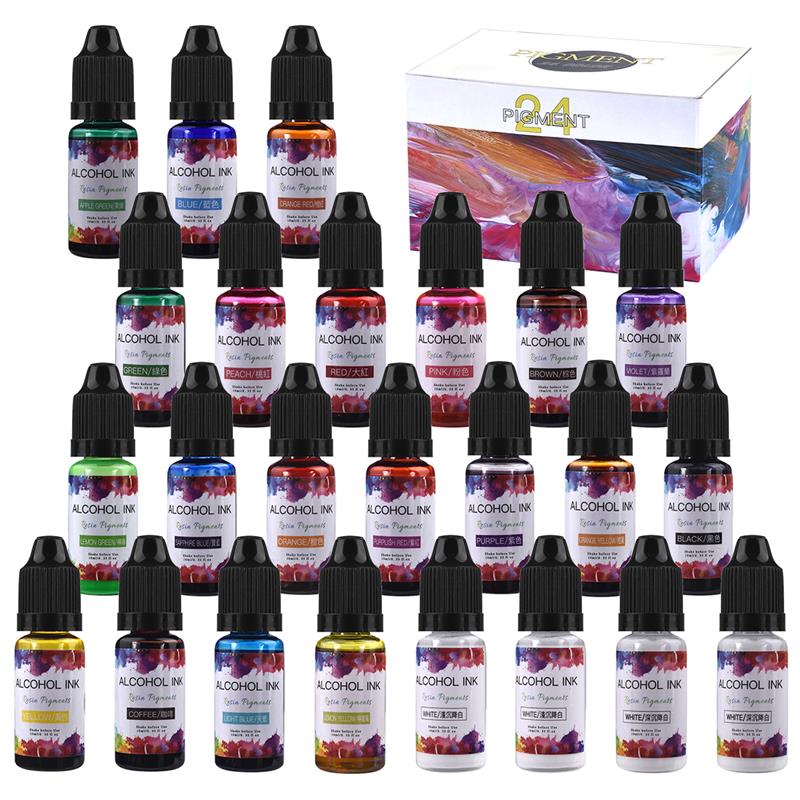 Resin Pigment Set - Kit de pigmentos de resina epoxi,