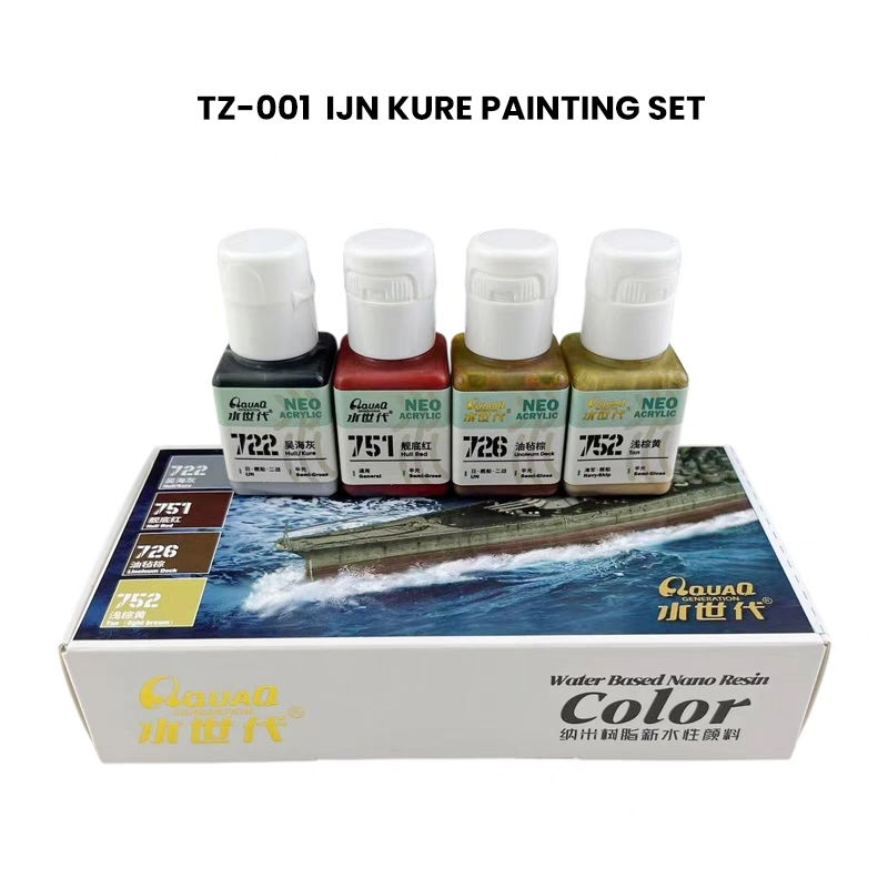 Resin Pigment Set - 4 botellas/juego de nuevo Graffiti, modelo
