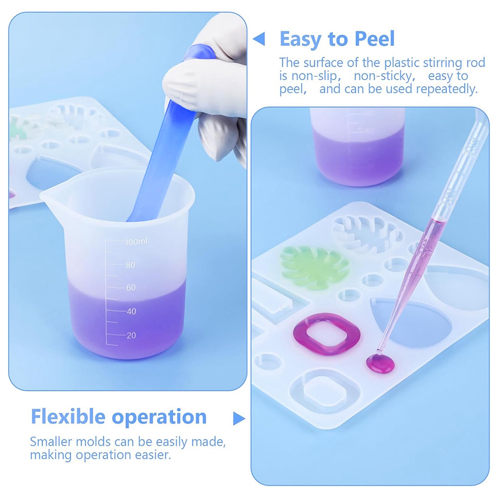 Tazas medidoras de silicona pa - Mixing Cup Silicone reseña y precio