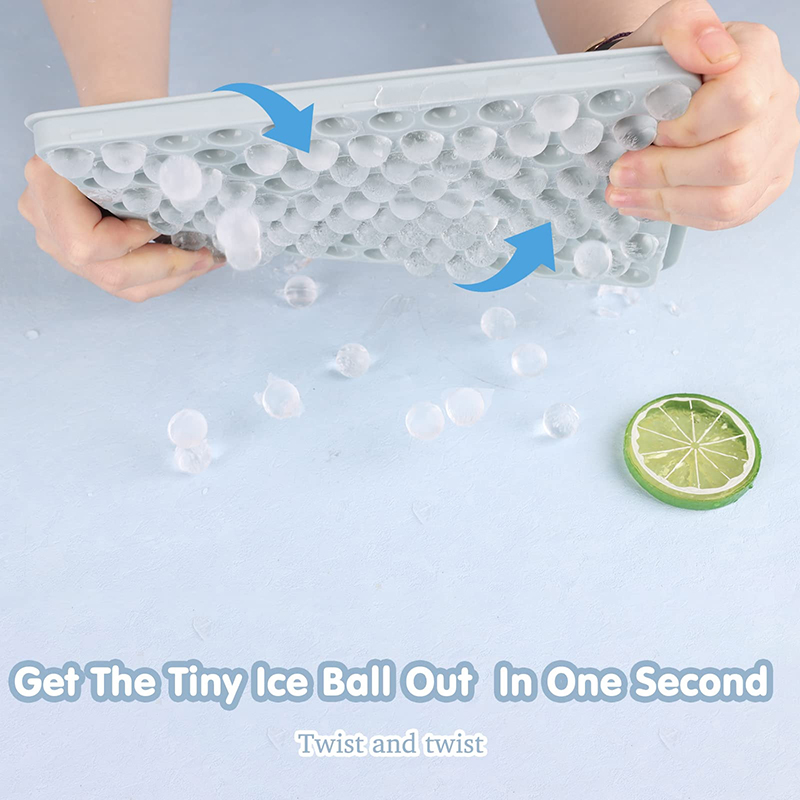 Mini bandeja de cubitos de hie - Coaster Mold Round reseña y precio