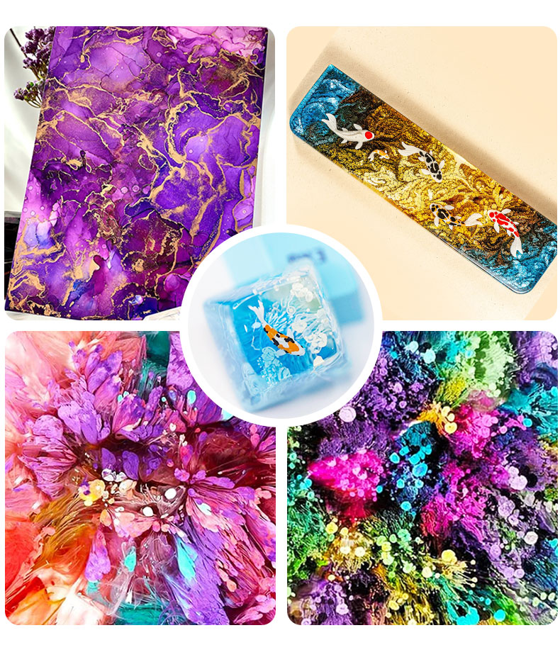Pigmento de resina epoxi para  - Epoxy Uv Resin Kit reseña y precio