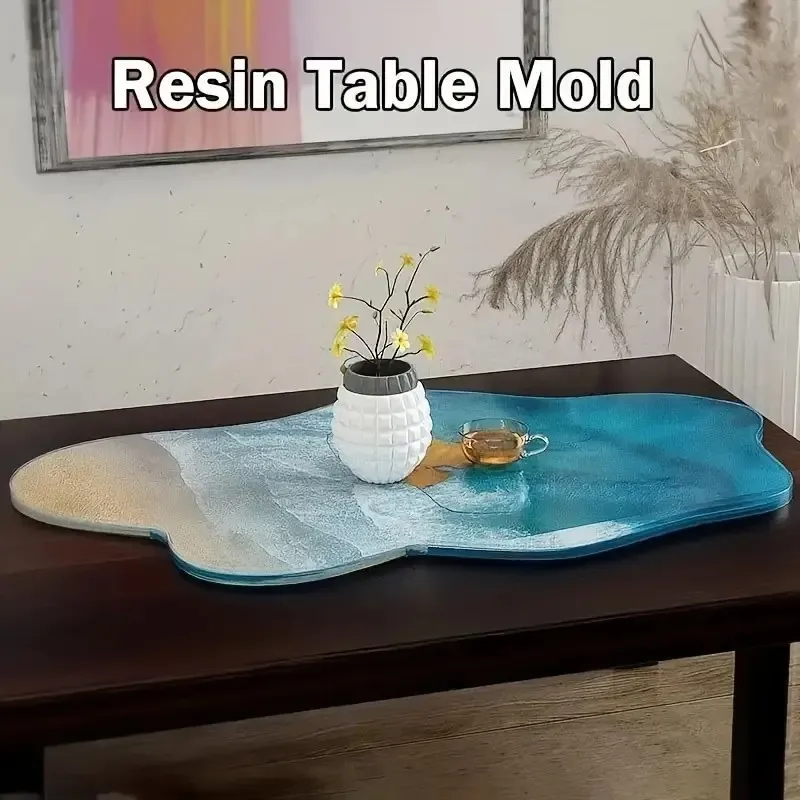 2026 - Molde de silicona grand - Resin Ocean Wave Mold reseña y precio
