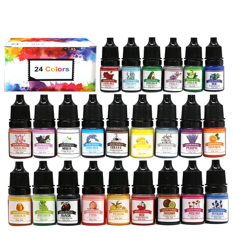 Kit de pigmentos de resina epo - Resin Pigment Set reseña y precio