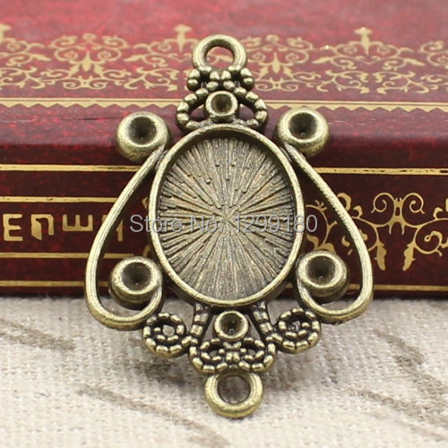 50 unids/lote de ajustes de bi - Bezels Set Pendant reseña y precio