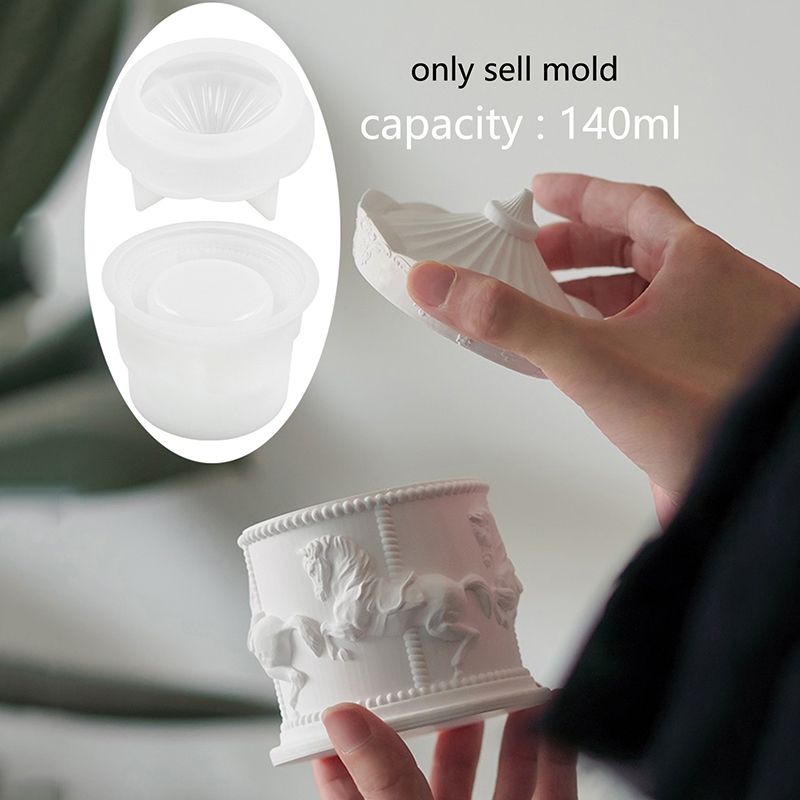 Tarro de almacenamiento de car - Coaster Mold Round reseña y precio