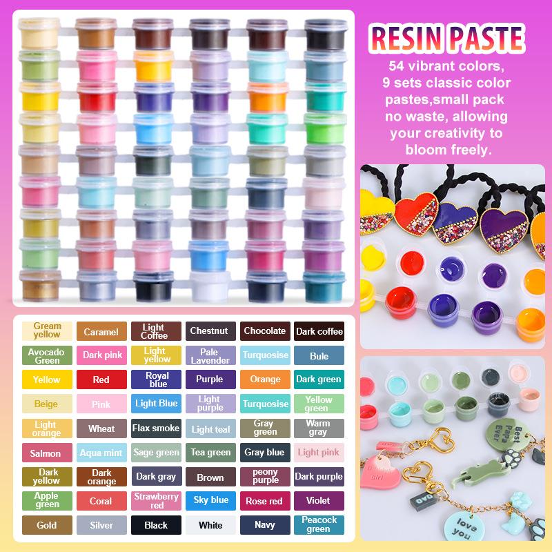 Juego de 6 colores de pigmento - Resin Pigment Set reseña y precio