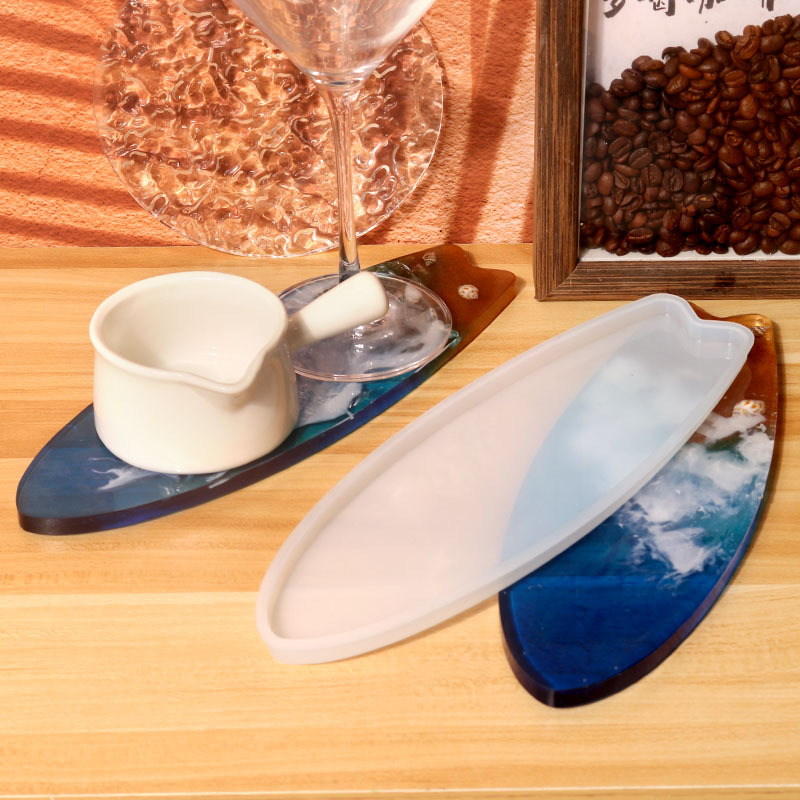 Nuevos moldes de bandeja de re - Resin Ocean Wave Mold reseña y precio