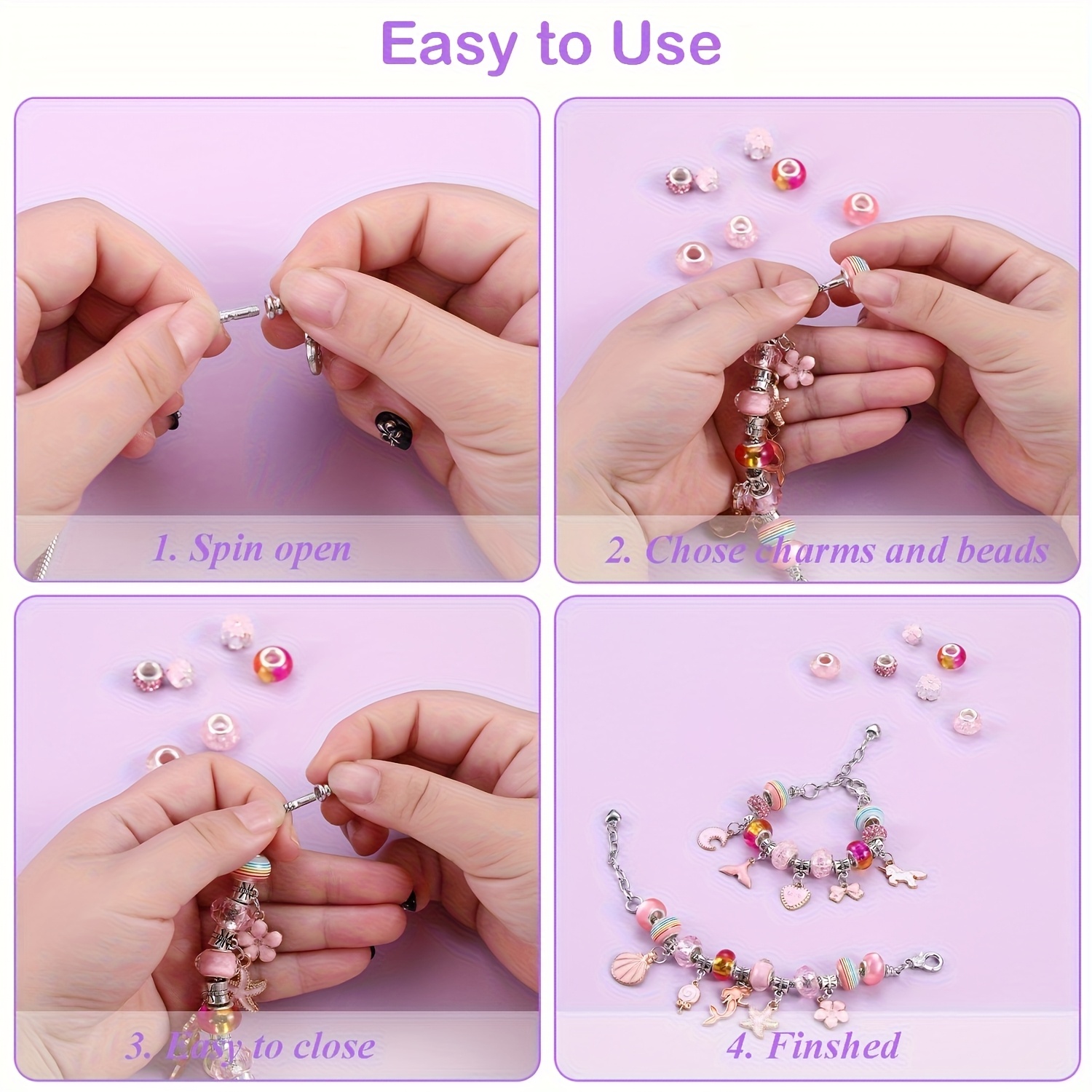 Kit de 68 piezas para hacer pu - Resin Jewelry Kit reseña y precio