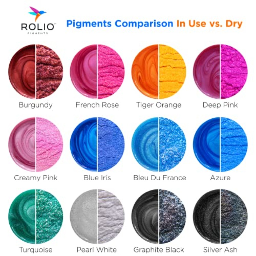 Set de Pigmentos de Color en P - Resin Pigment Set reseña y precio