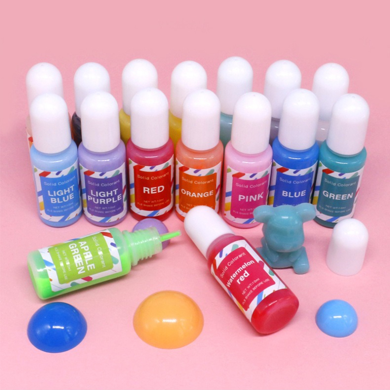 Juego de esencias de Color sól - Resin Pigment Set reseña y precio