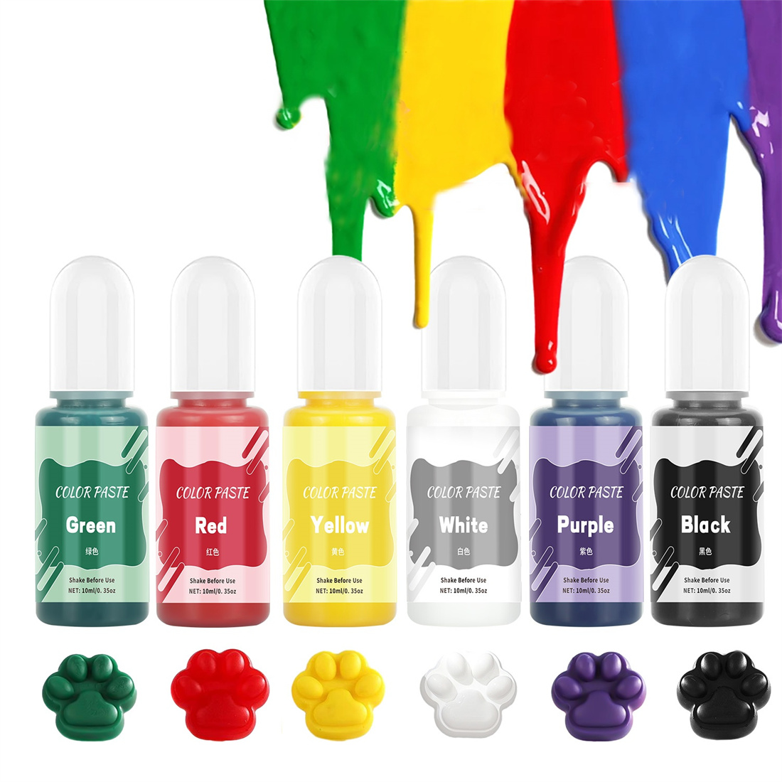 10ml pasta de Color sólido pig - Resin Pigment Set reseña y precio