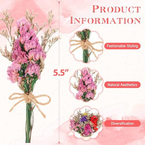 Mini Ramo de Flores Secas Natu - Dried Flower Bulk reseña y precio