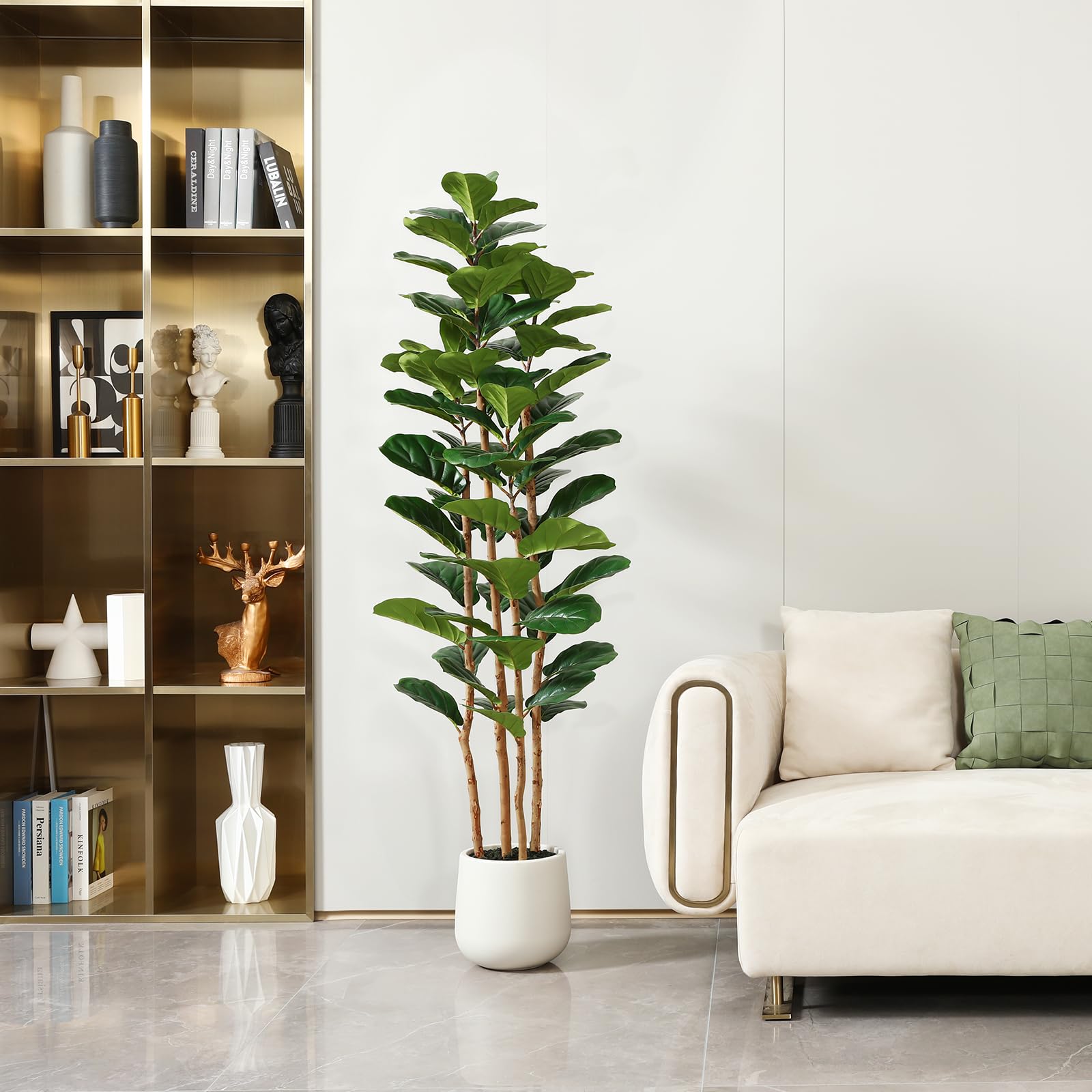 Árbol artificial de fico de ho - Terrarium Moss Art reseña y precio