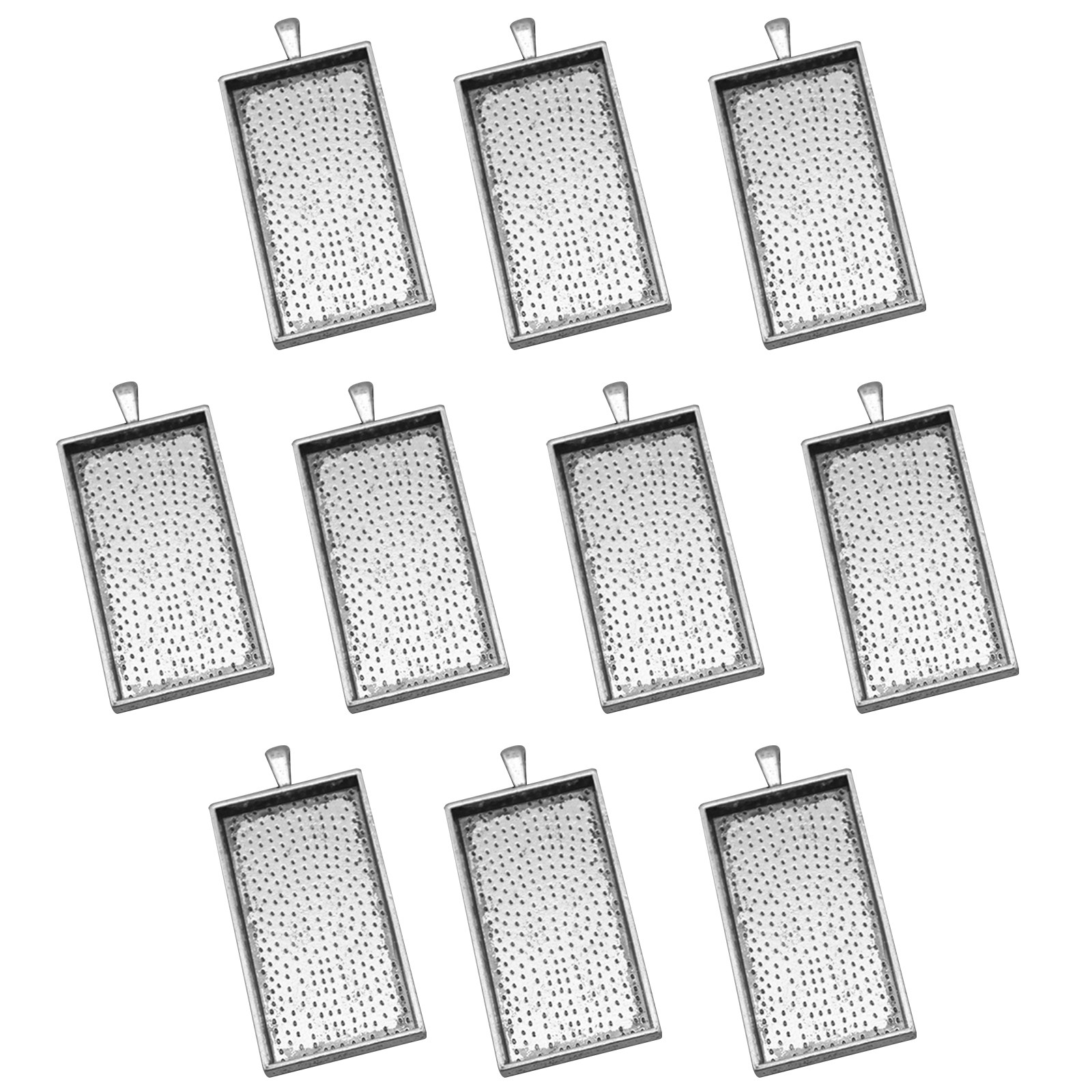10 unidades de bandejas para c - Bezels Set Pendant reseña y precio