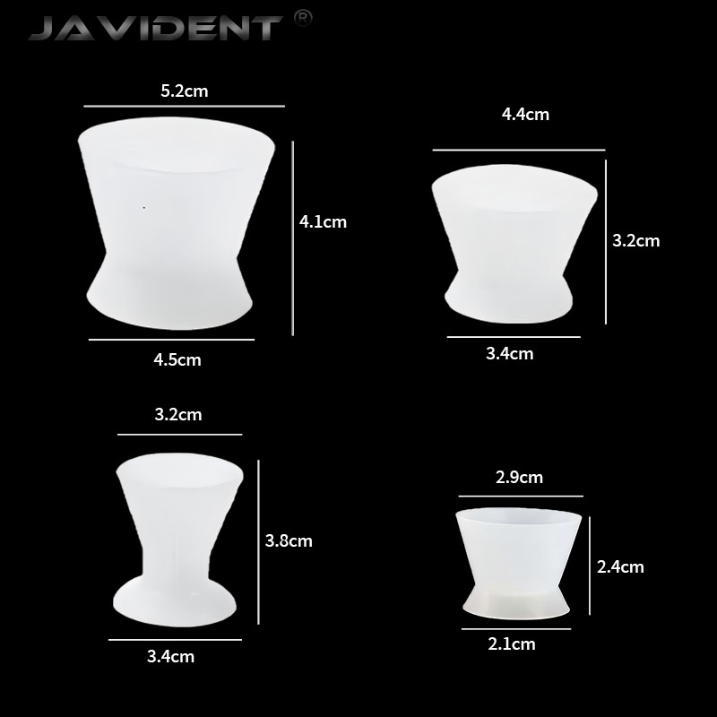 4 unidades de vasos de silicon - Mixing Cup Silicone reseña y precio
