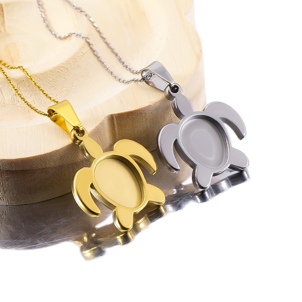 Base para Cabujón de Tortuga e - Bezels Set Pendant reseña y precio